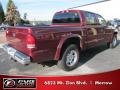 2003 Dark Garnet Red Pearl Dodge Dakota SLT Quad Cab  photo #3