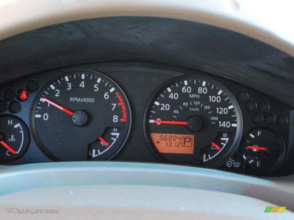 2006 Nissan Frontier SE King Cab Gauges Photo #41367015