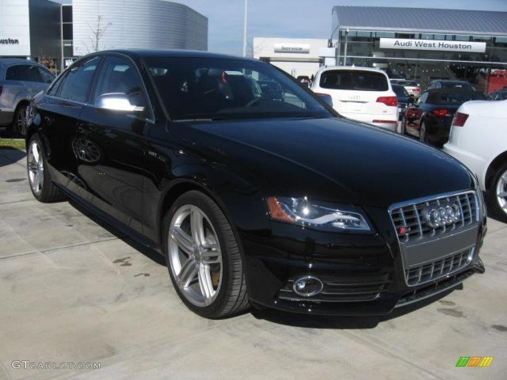 2011 S4 3.0 quattro Sedan - Brilliant Black / Black photo #1