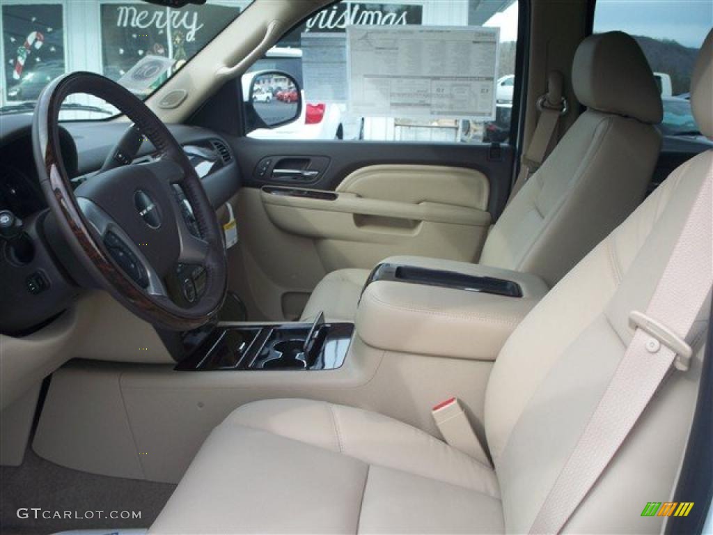 Cocoa/Light Cashmere Interior 2011 GMC Yukon XL Denali AWD Photo #41368191