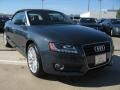 2011 Meteor Grey Pearl Effect Audi A5 2.0T Convertible  photo #1