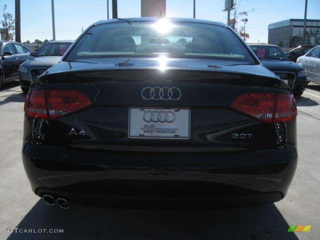 2011 A4 2.0T Sedan - Deep Sea Blue Pearl / Light Gray photo #3