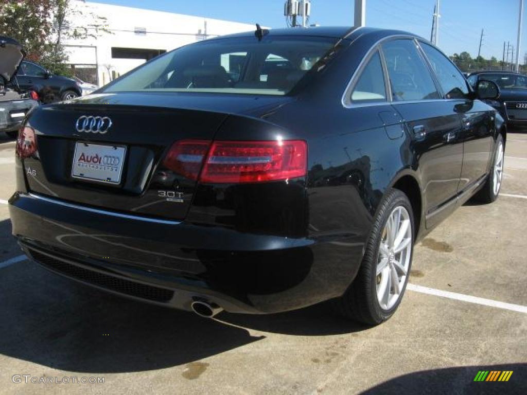 Phantom Black Pearl Effect 2011 Audi A6 3.0T quattro Sedan Exterior Photo #41369375