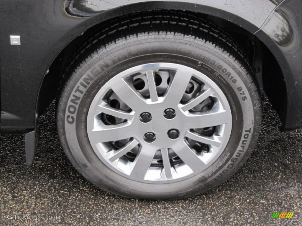 2010 Cobalt LS Sedan - Black / Gray photo #3