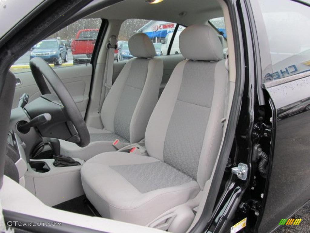 2010 Cobalt LS Sedan - Black / Gray photo #13