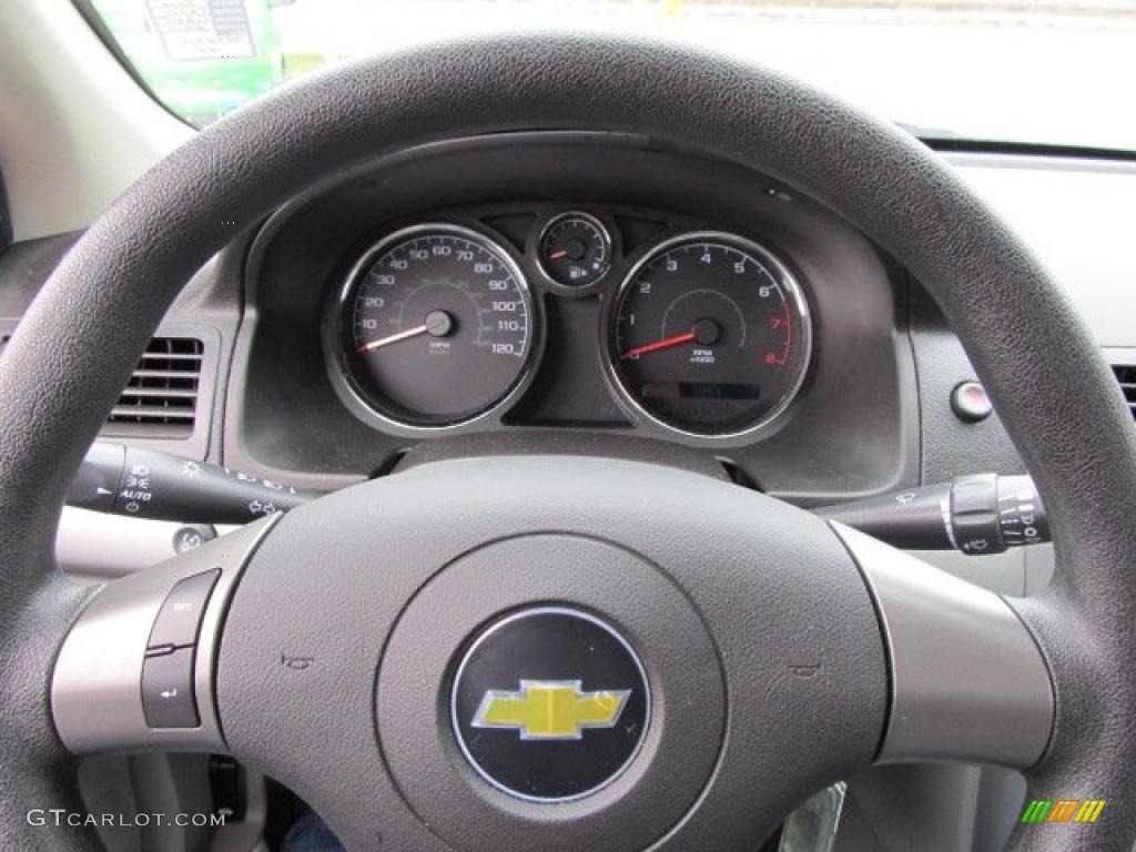 2010 Cobalt LS Sedan - Black / Gray photo #17