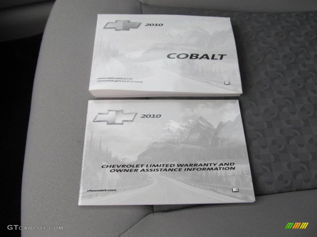 2010 Cobalt LS Sedan - Black / Gray photo #21