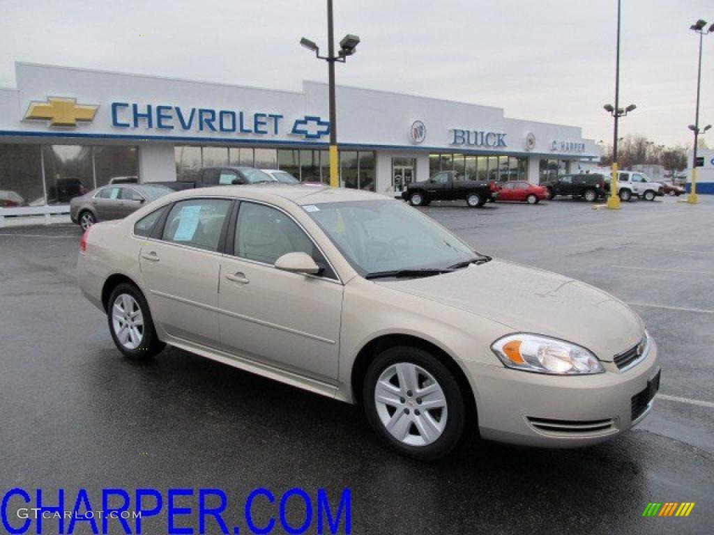 2010 Impala LS - Gold Mist Metallic / Neutral photo #1