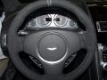 2011 Aston Martin V8 Vantage Obsidian Black Interior Steering Wheel Photo