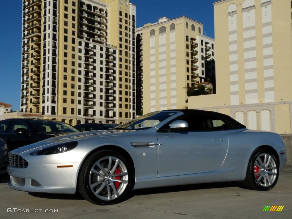 DBS Lightning Silver 2011 Aston Martin DB9 Volante Exterior Photo #41371176