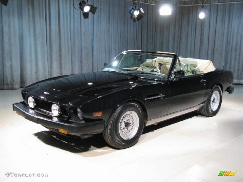 Black 1988 Aston Martin V8 Vantage Volante Exterior Photo #4137360
