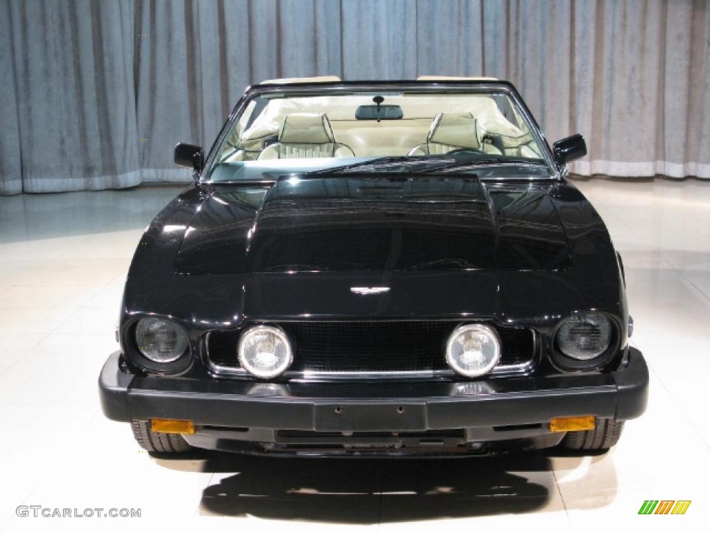 Black 1988 Aston Martin V8 Vantage Volante Exterior Photo #4137375