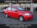 Victory Red - Aveo LS Sedan Photo No. 1