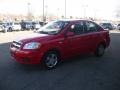 Victory Red - Aveo LS Sedan Photo No. 2