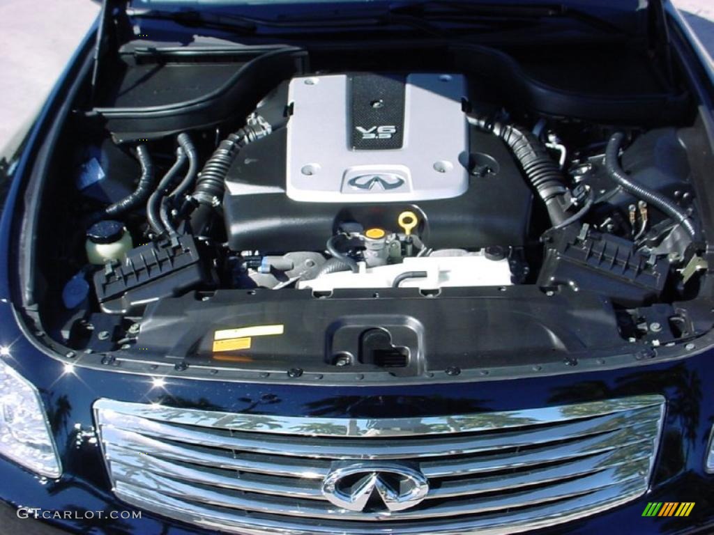 2007 Infiniti G 35 Sedan 3.5 Liter DOHC 24-Valve VVT V6 Engine Photo #41376480