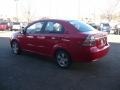 Victory Red - Aveo LS Sedan Photo No. 4