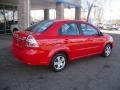 Victory Red - Aveo LS Sedan Photo No. 6