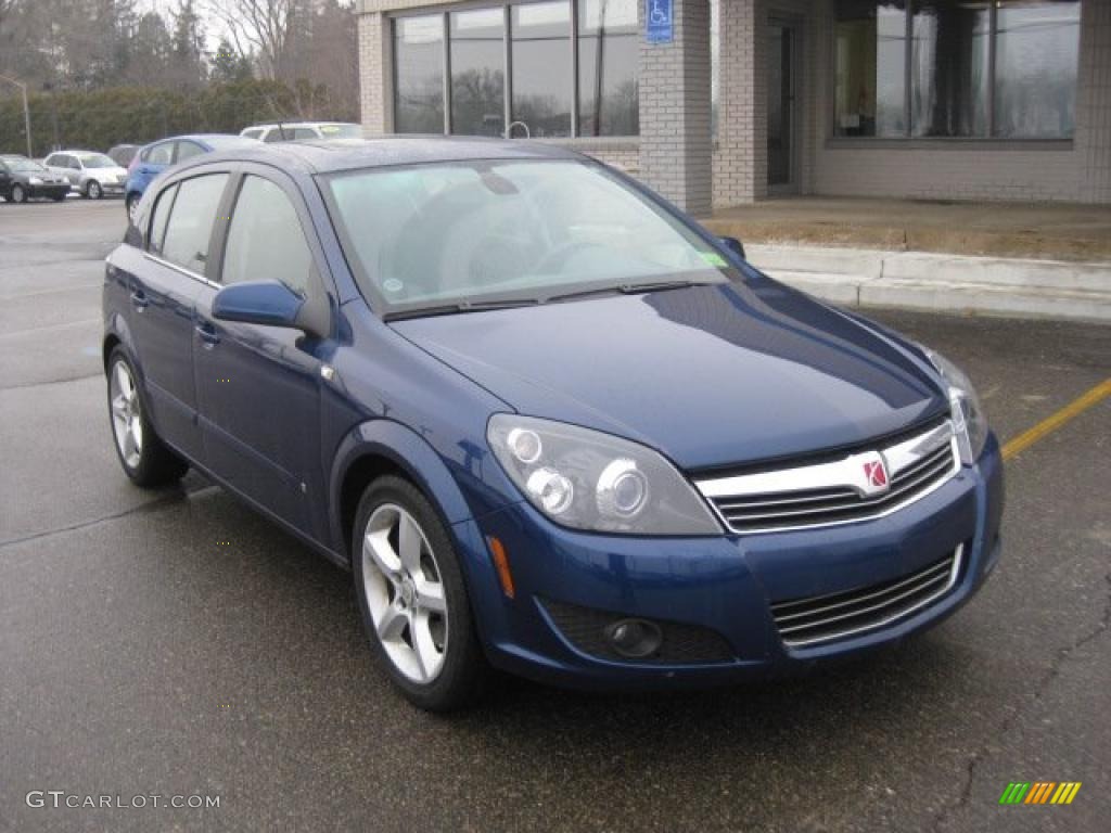 2008 Astra XR Sedan - Twilight Blue / Charcoal photo #1