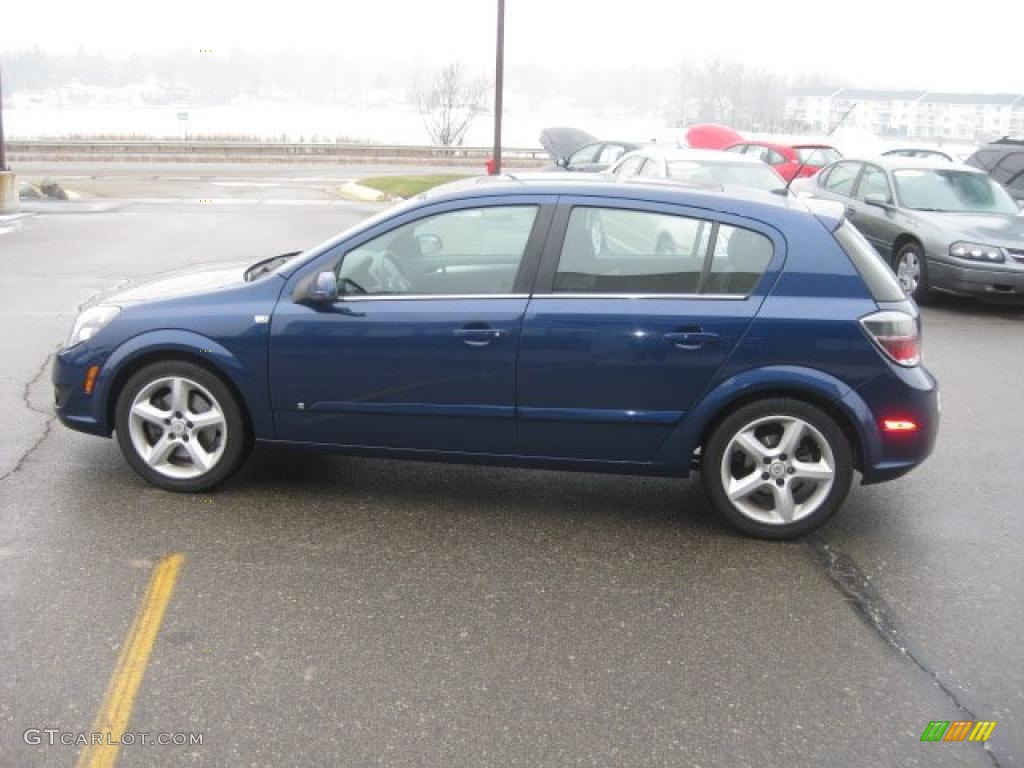 2008 Astra XR Sedan - Twilight Blue / Charcoal photo #4
