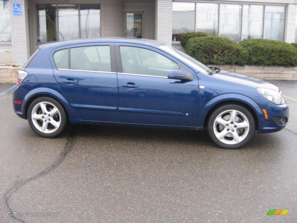 2008 Astra XR Sedan - Twilight Blue / Charcoal photo #5