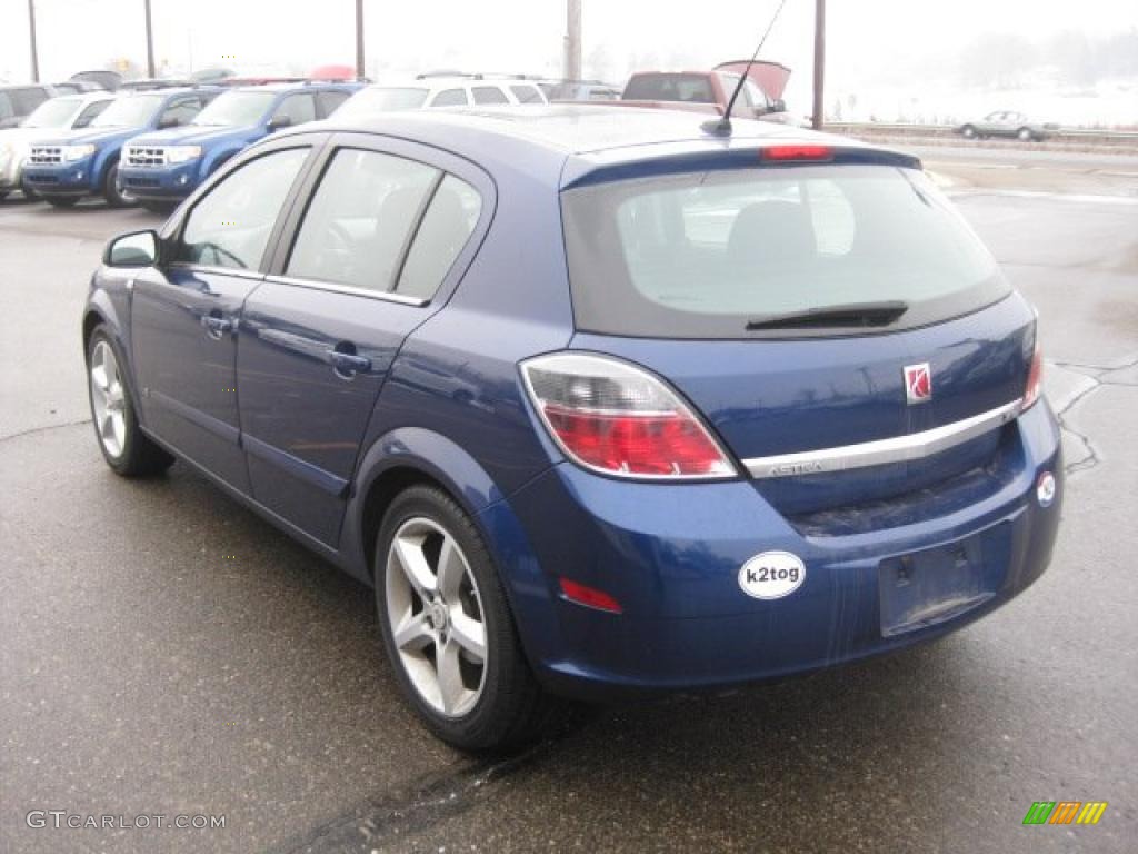 2008 Astra XR Sedan - Twilight Blue / Charcoal photo #9