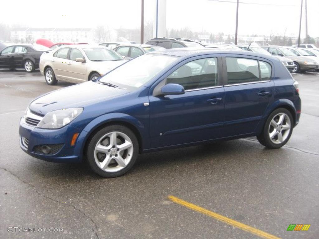 2008 Astra XR Sedan - Twilight Blue / Charcoal photo #10