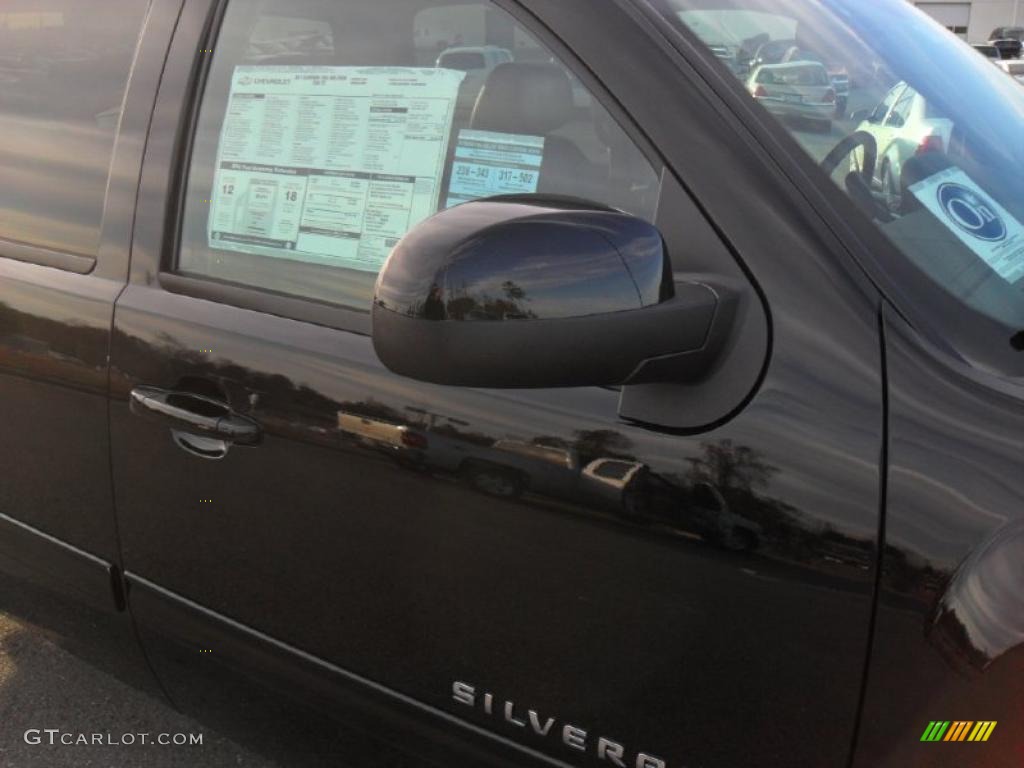 2011 Silverado 1500 LTZ Crew Cab 4x4 - Black / Ebony photo #25