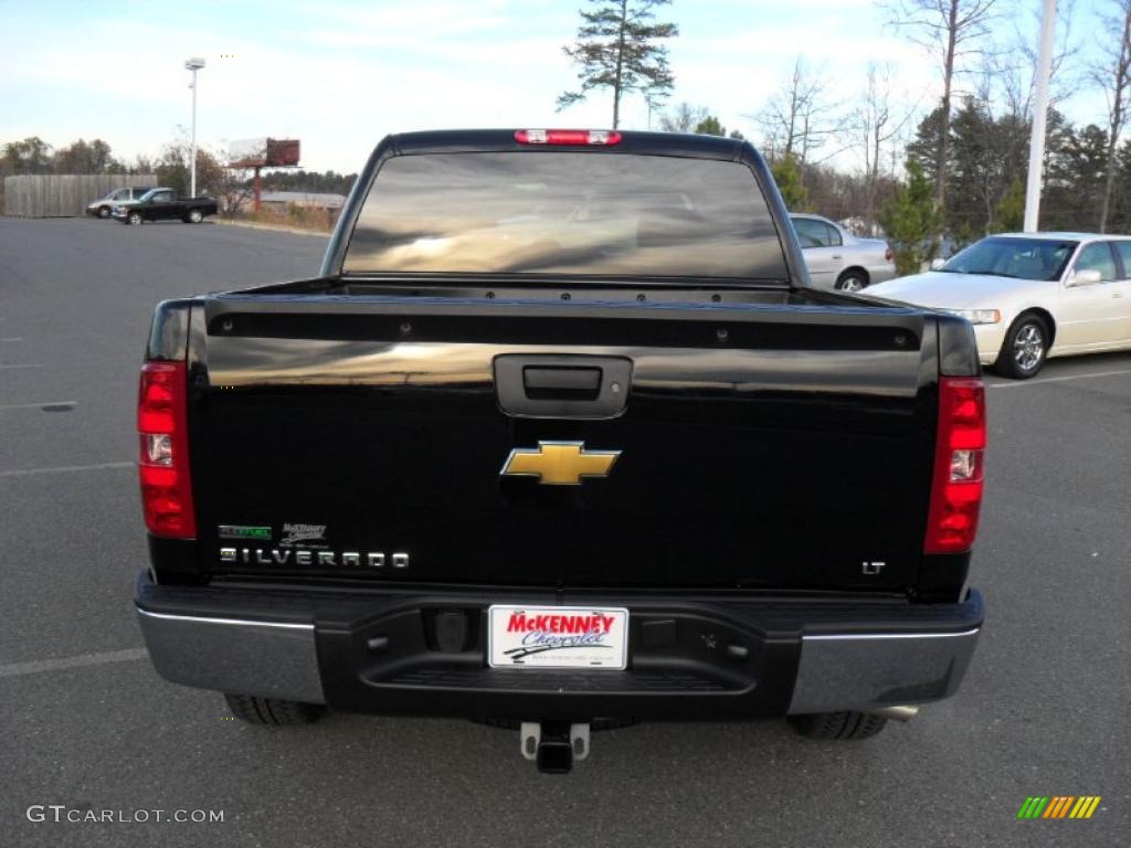 2011 Silverado 1500 LT Crew Cab 4x4 - Black / Ebony photo #3