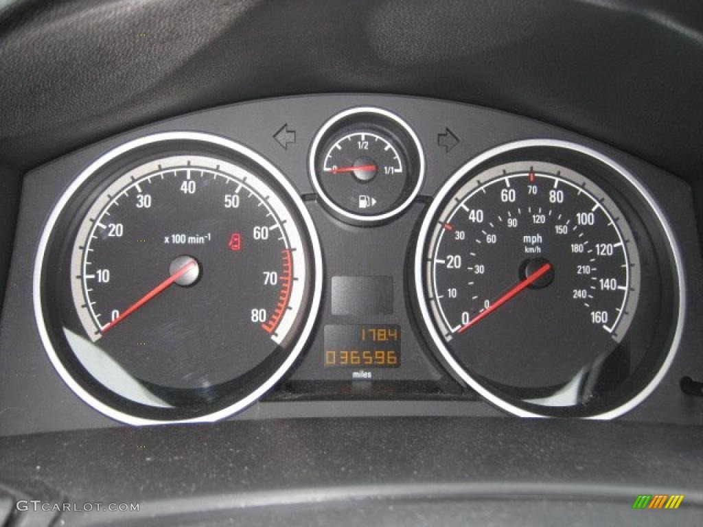 2008 Saturn Astra XR Sedan Gauges Photo #41377024
