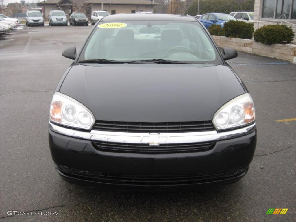 Black 2004 Chevrolet Malibu LS V6 Sedan Exterior Photo #41377300