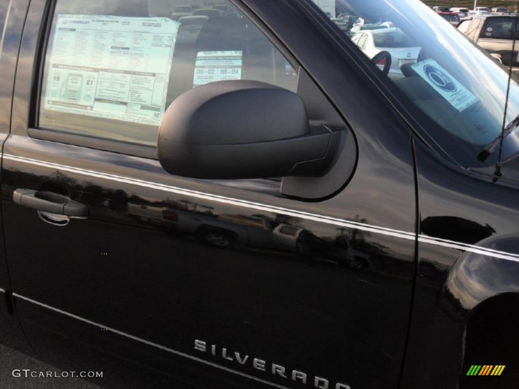 2011 Silverado 1500 LT Crew Cab 4x4 - Black / Ebony photo #23