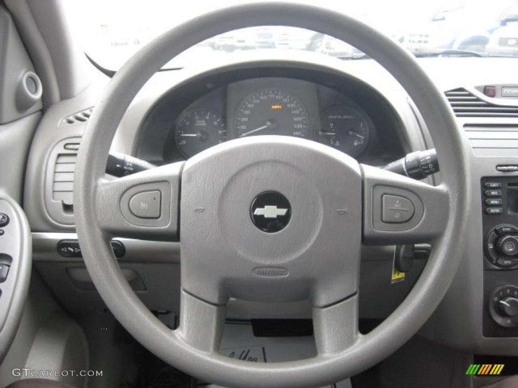 2004 Chevrolet Malibu LS V6 Sedan Gray Steering Wheel Photo #41377492