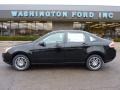 Ebony Black - Focus SE Sedan Photo No. 1