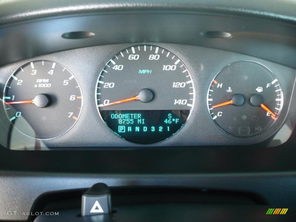 2011 Chevrolet Impala LT Gauges Photo #41378088