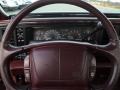 1999 Buick LeSabre Medici Red Interior Steering Wheel Photo