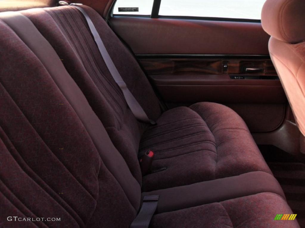 Medici Red Interior 1999 Buick LeSabre Custom Sedan Photo #41378484