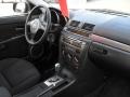 Black 2008 Mazda MAZDA3 s Touring Hatchback Interior Color
