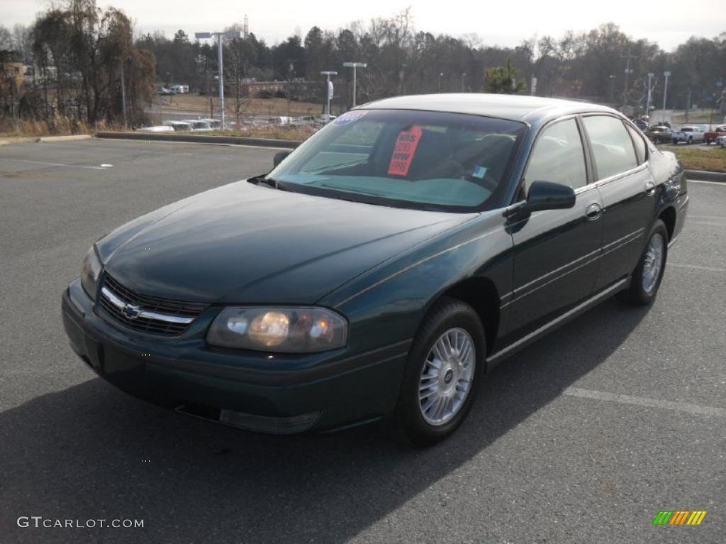 2000 Impala  - Dark Jade Green Metallic / Light Oak photo #1