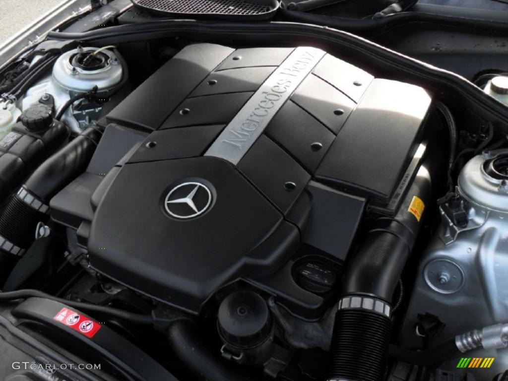 2004 Mercedes-Benz S 500 Sedan Engine Photos
