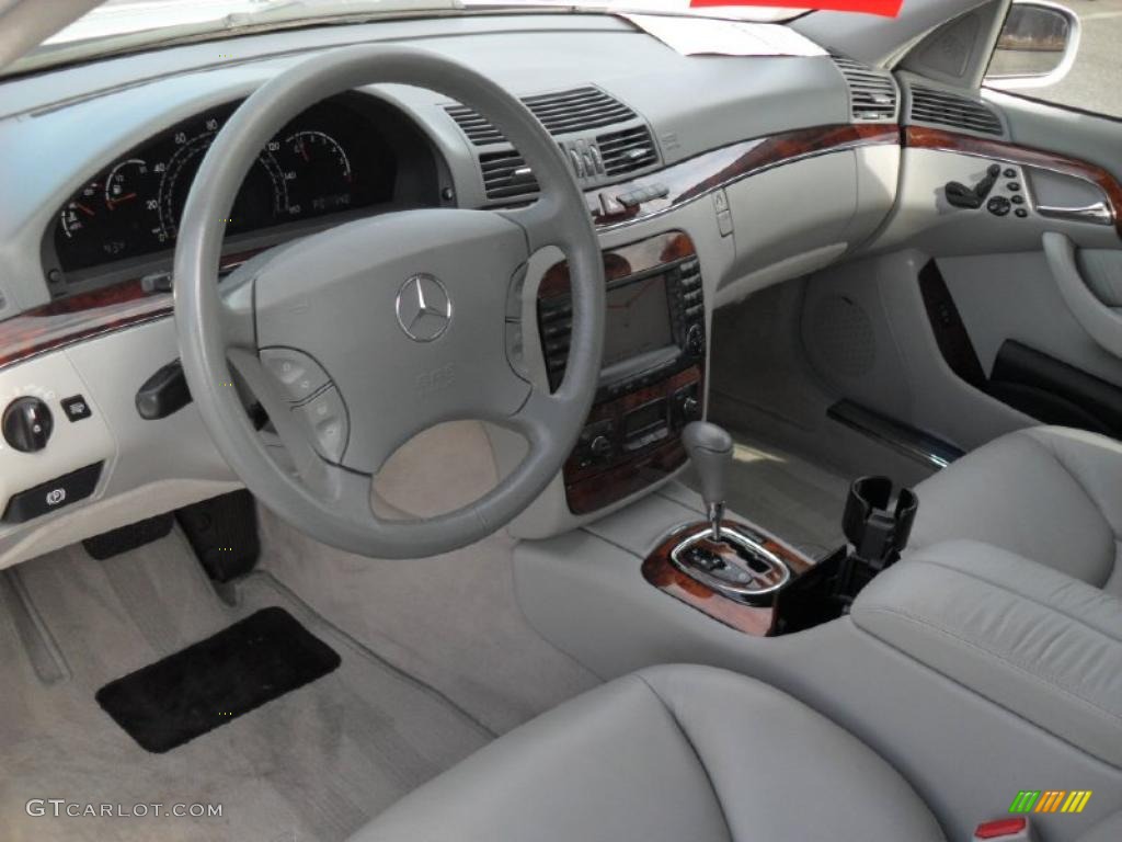 Ash Interior 2004 Mercedes-Benz S 500 Sedan Photo #41380884