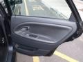 Off Black 2001 Volvo S40 1.9T SE Door Panel