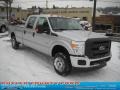 2011 Ingot Silver Metallic Ford F250 Super Duty XL Crew Cab 4x4  photo #1