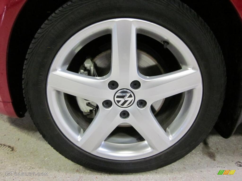 2009 Jetta TDI Sedan - Salsa Red / Anthracite photo #23