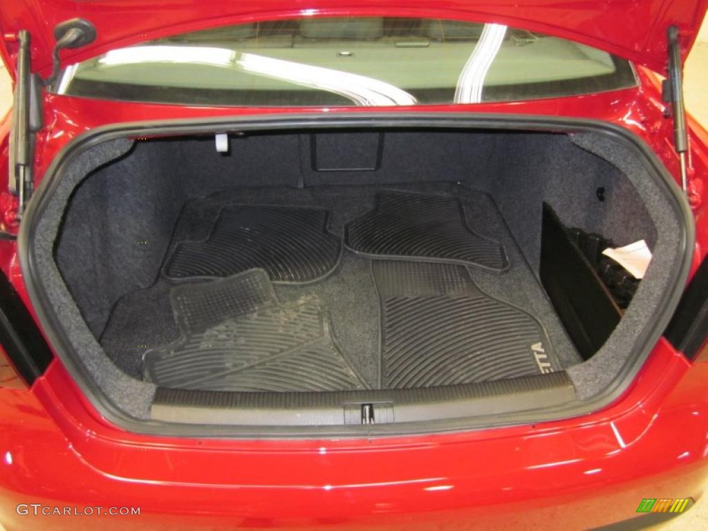 2009 Jetta TDI Sedan - Salsa Red / Anthracite photo #25