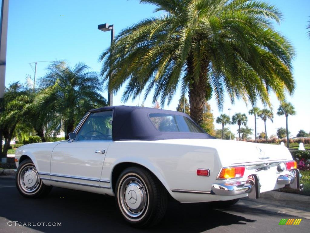 White 1969 Mercedes-Benz SL Class 280 SL Roadster Exterior Photo #41386996