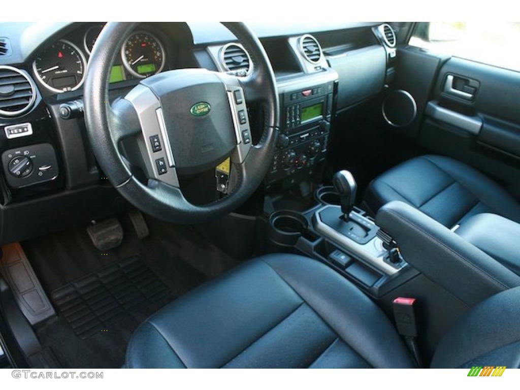 Ebony Interior 2009 Land Rover LR3 SE Photo #41387996