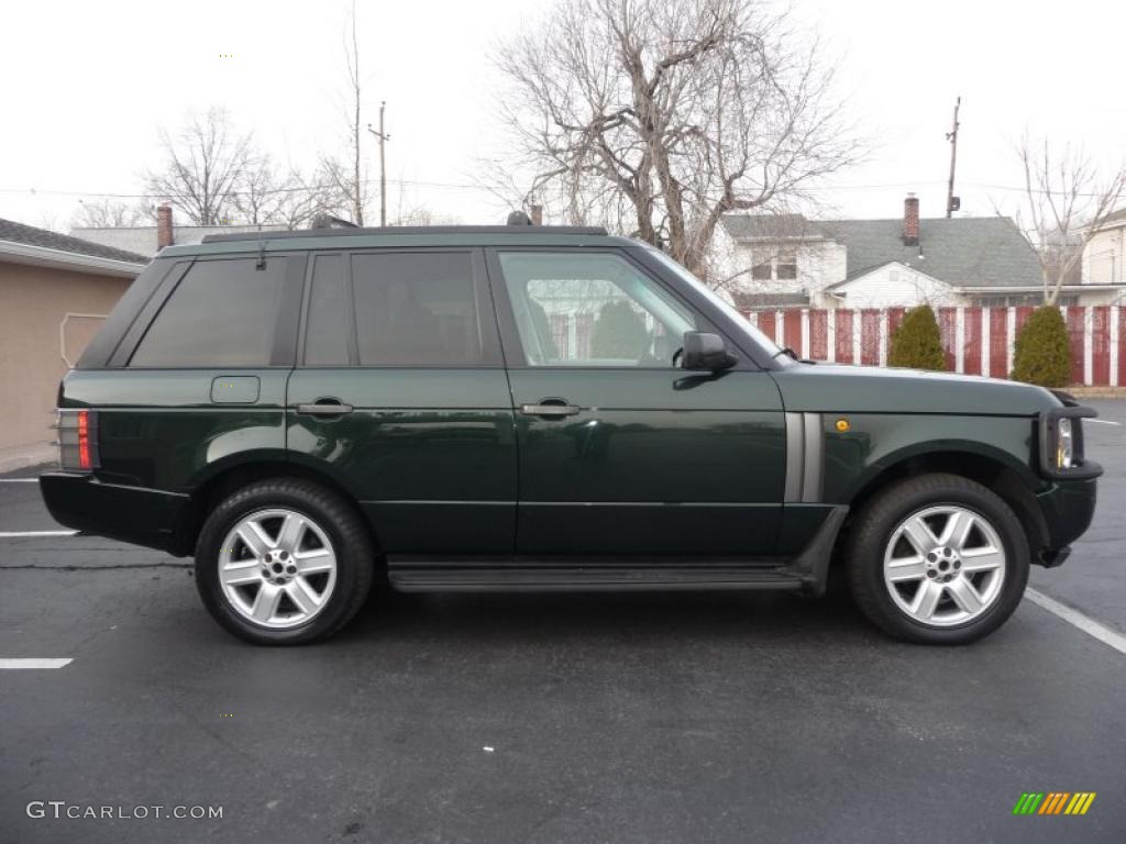 Epsom Green Metallic 2003 Land Rover Range Rover HSE Exterior Photo #41388372