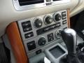 2003 Land Rover Range Rover Ivory/Aspen Interior Controls Photo