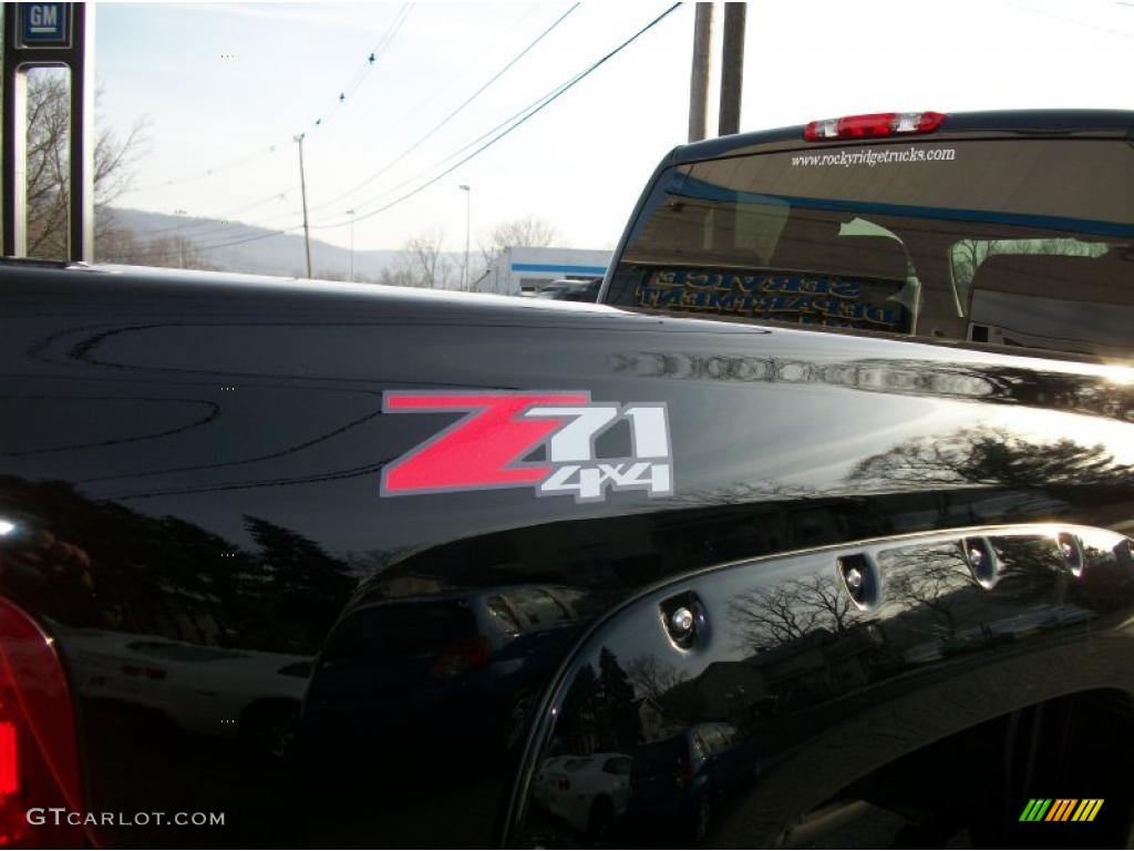 2011 Silverado 1500 LT Extended Cab 4x4 - Black / Ebony photo #55