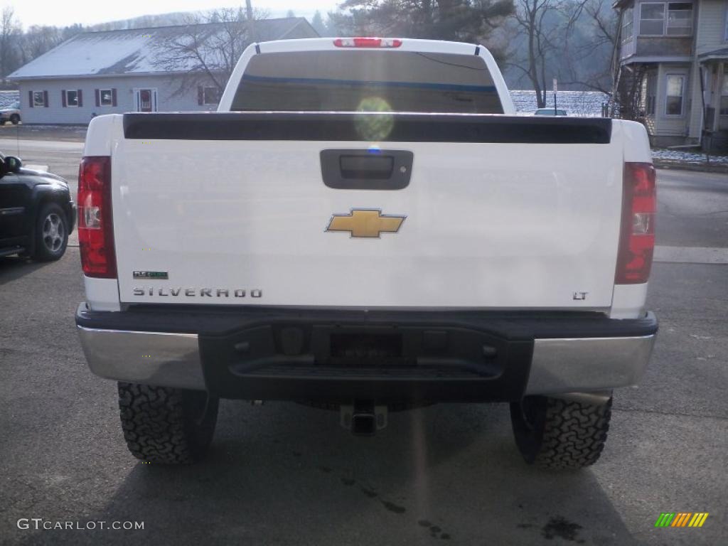 2011 Silverado 1500 LT Extended Cab 4x4 - Summit White / Ebony photo #6